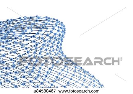 Stock Photo - Abstract grid background. Fotosearch