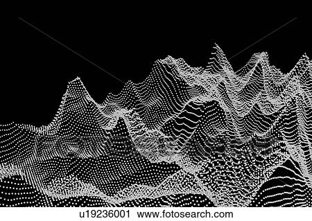 Stock Image - Abstract landscape, artwork. Fotosearch