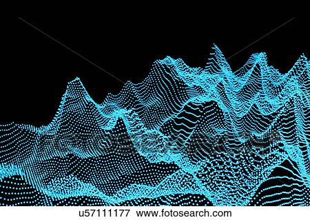 Stock Photo - Abstract landscape, artwork. Fotosearch