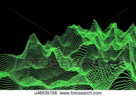Stock Photograph - Abstract landscape, artwork. Fotosearch