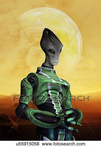 Alien View Large Photo Image Stock Photo - Alien. Fotosearch