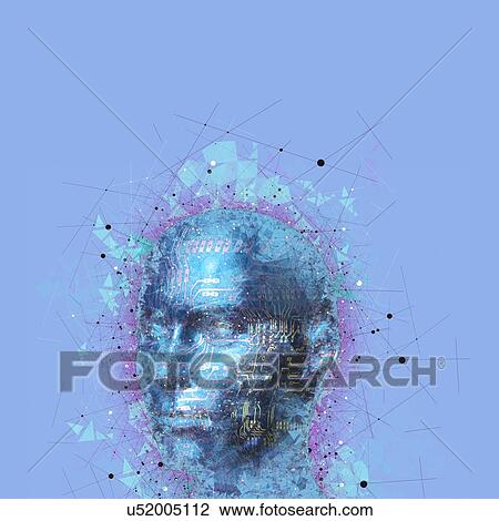 Artificial intelligence, illustration View Large Photo Image Stock Image - Artificial intelligence, illustration. Fotosearch