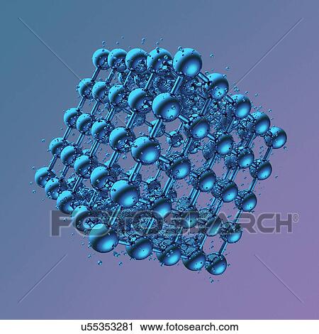 Stock Image - Atomic structure, illustration. Fotosearch