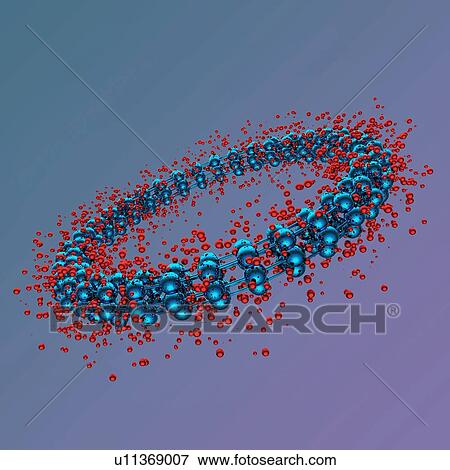 Stock Photo - Atomic structure, illustration. Fotosearch