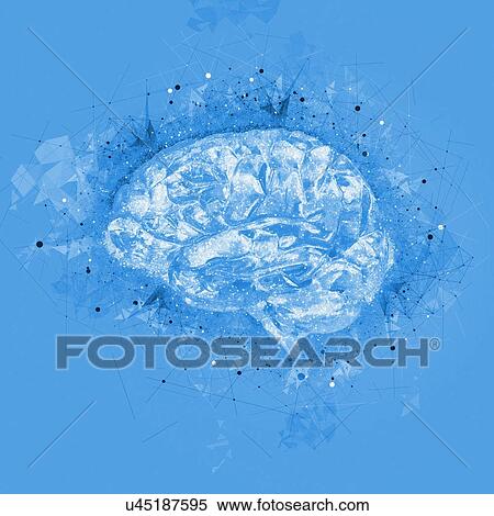 Atomic structure of the human brain, illustration View Large Photo Image Stock Photography - Atomic structure of the human brain, illustration. Fotosearch