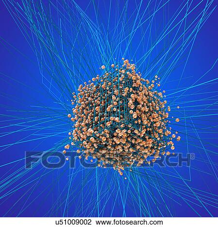 Atoms against blue background, illustration View Large Photo Image Stock Image - Atoms against blue background, illustration. Fotosearch