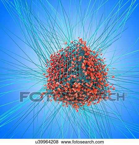 Atoms against blue background, illustration View Large Photo Image Stock Photo - Atoms against blue background, illustration. Fotosearch