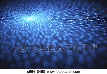 Blue connecting dots, abstract illustration View Large Photo Image Stock Image - Blue connecting dots, abstract illustration. Fotosearch