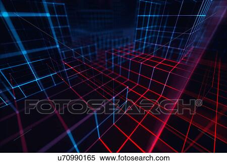 Connecting lines, abstract illustration View Large Photo Image Stock Photography - Connecting lines, abstract illustration. Fotosearch