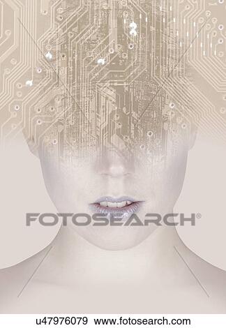 Stock Photo - Cyborg. Fotosearch