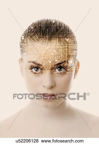 Cyborg View Large Photo Image Stock Photo - Cyborg. Fotosearch