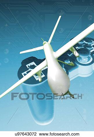 Stock Image - Drone. Fotosearch