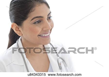 Female doctor smiling View Large Photo Image Stock Photography - Female doctor smiling. Fotosearch