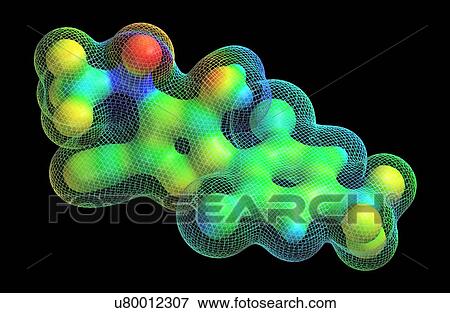 Stock Photo - Fipronil insecticide molecule. Fotosearch