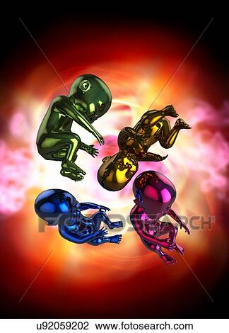 Stock Image - Genetic engineering. Fotosearch