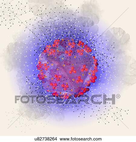 HIV virus, illustration View Large Photo Image Picture - HIV virus, illustration. Fotosearch