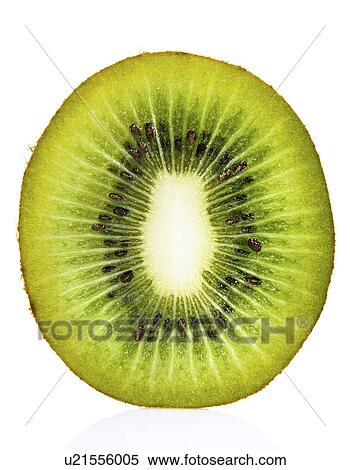 Stock Photography - Kiwi against white background. Fotosearch