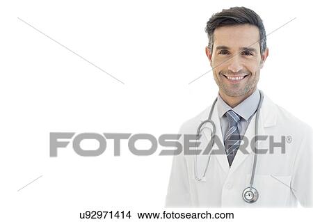 Male doctor smiling View Large Photo Image Picture - Male doctor smiling. Fotosearch