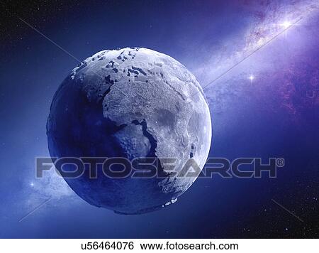 Planet earth devoid of life View Large Photo Image Stock Photograph - Planet earth devoid of life. Fotosearch