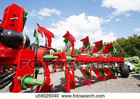Plowing machine View Large Photo Image Stock Image - Plowing machine. Fotosearch