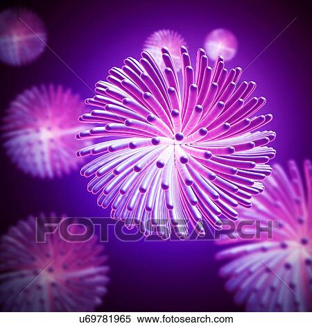 Stock Photography - Retrovirus, illustration. Fotosearch