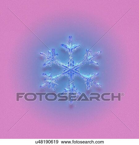 Snowflake, illustration View Large Photo Image Stock Photo - Snowflake, illustration. Fotosearch
