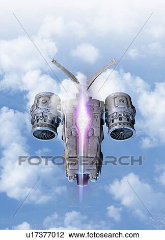 Stock Image - Space craft. Fotosearch