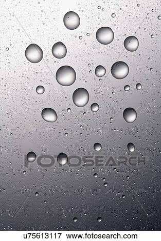 Stock Photo - Water droplets. Fotosearch