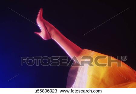 Woman's leg with high heeled shoe View Large Photo Image Stock Image - Woman's leg with high heeled shoe. Fotosearch