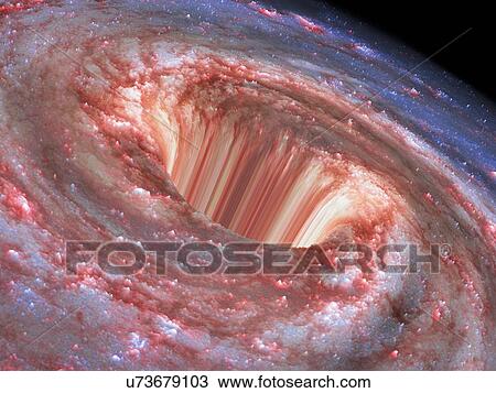 Black hole, illustration View Large Photo Image Stock Image - Black hole, illustration. Fotosearch