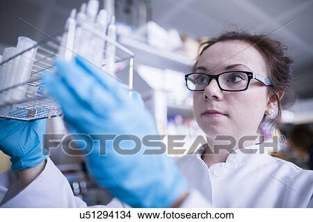 Female scientist in laboratory View Large Photo Image Picture - Female scientist in laboratory. Fotosearch