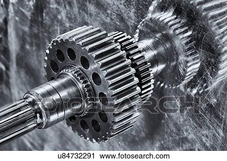 Stock Image - Gears and cogs. Fotosearch