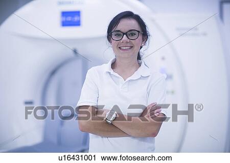 Stock Image - Hospital radiologist. Fotosearch