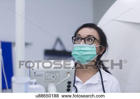 Hospital radiologist View Large Photo Image Stock Photo - Hospital radiologist. Fotosearch