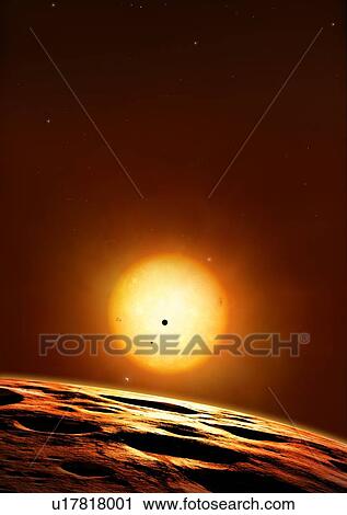 Kepler 444 system of planets, illustration View Large Photo Image Stock Image - Kepler 444 system of planets, illustration. Fotosearch
