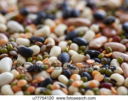 Stock Image - Mixed pulses. Fotosearch