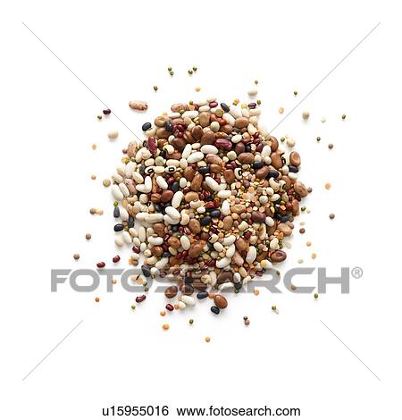 Pulses against a white background View Large Photo Image Stock Photograph - Pulses against a white background. Fotosearch