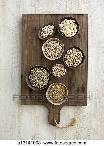 Pulses in bowls View Large Photo Image Stock Photo - Pulses in bowls. Fotosearch