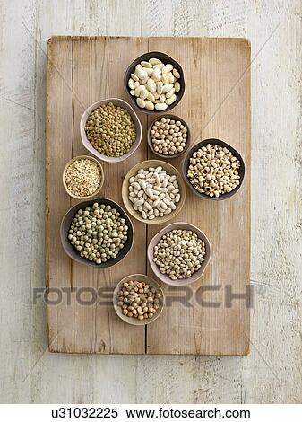 Pulses in bowls View Large Photo Image Stock Photography - Pulses in bowls. Fotosearch