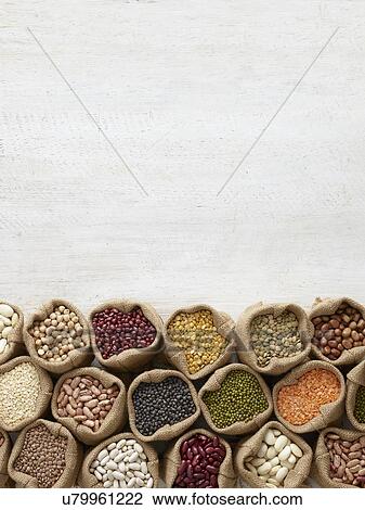 Pulses in hessian sacks View Large Photo Image Stock Image - Pulses in hessian sacks. Fotosearch