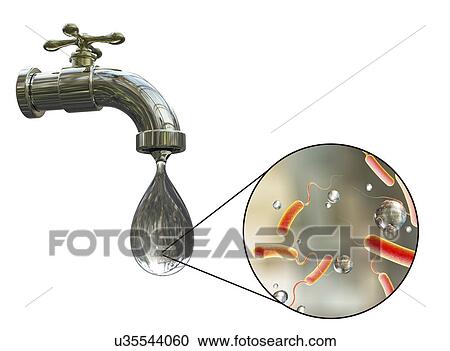 Safety of drinking water, conceptual illustration View Large Photo Image Stock Image - Safety of drinking water, conceptual illustration. Fotosearch