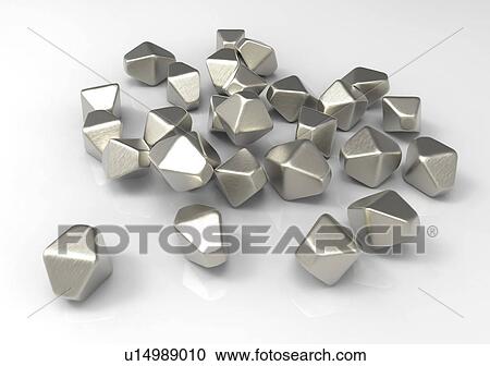 Stock Image - Titanium dioxide nanoparticles, illustration. Fotosearch