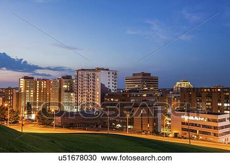Stock Image - Canada, Nova Scotia, Halifax, Modern architecture. Fotosearch