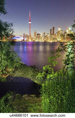 Canada, Ontario, Toronto, Modern city reflected in water View Large Photo Image Stock Image - Canada, Ontario, Toronto, Modern city reflected in water. Fotosearch