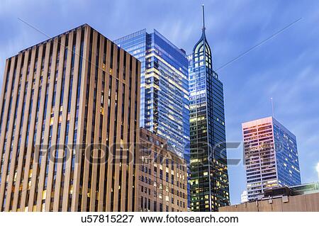Stock Photo - Canada, Ontario, Toronto, Modern architecture. Fotosearch