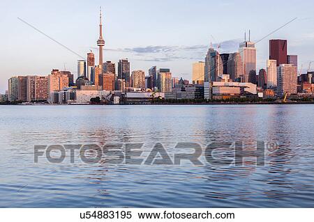 Canada, Ontario, Toronto, Waterfront of Toronto View Large Photo Image Stock Photography - Canada, Ontario, Toronto, Waterfront of Toronto. Fotosearch