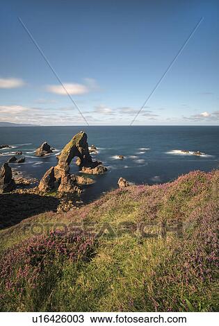 Ireland, Donegal County, Crophy Head Arch and sea stacks View Large Photo Image Stock Image - Ireland, Donegal County, Crophy Head Arch and sea stacks. Fotosearch