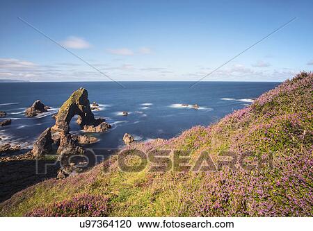 Ireland, Donegal County, Crophy Head Arch and sea stacks View Large Photo Image Stock Image - Ireland, Donegal County, Crophy Head Arch and sea stacks. Fotosearch