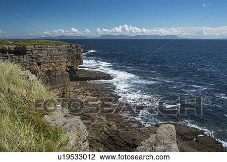 Ireland, Donegal County, Muckross Head, Cliffs and sea View Large Photo Image Stock Image - Ireland, Donegal County, Muckross Head, Cliffs and sea. Fotosearch