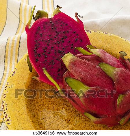 Pitahaya also called pitaya or dragon fruit View Large Photo Image Stock Photograph - Pitahaya also called pitaya or dragon fruit. Fotosearch